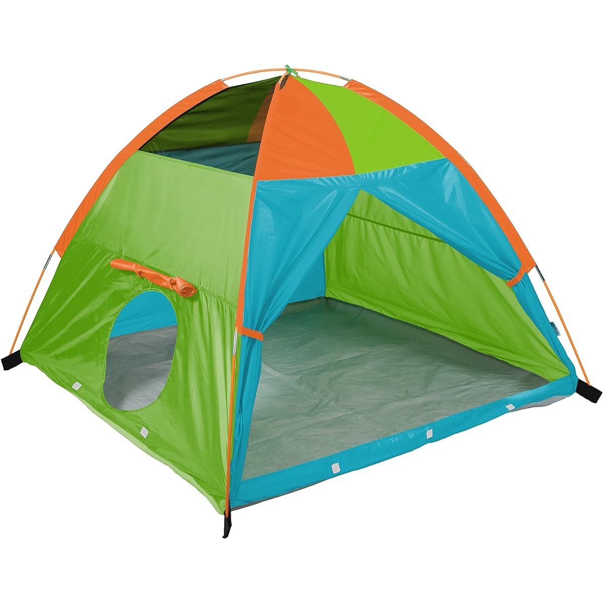 Pacific Play Tents 20432 Hide Me Color Wave Tent + Tunnel Combo 48" x 48" x 42"