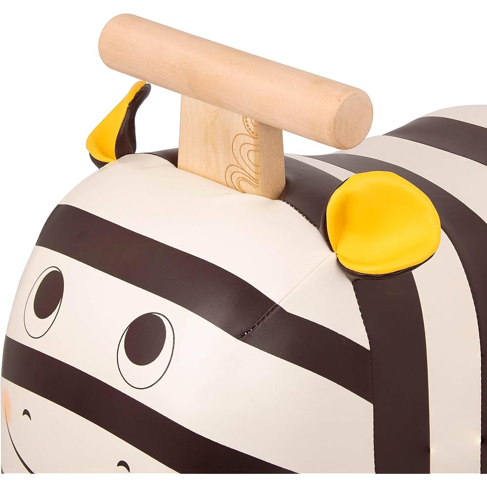 B. toys Wooden vehicle toy Shima Ride-on Car Foot kick riding toy Indoor Indoor 1 and a half years old 2 years old 3 years old