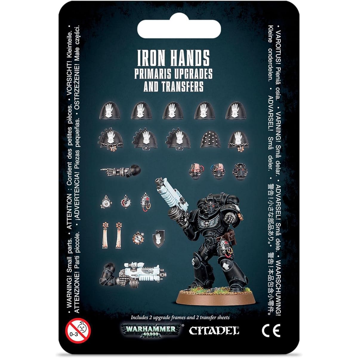 Games Workshop: Warhammer 40K - Iron Hands - Primaris Upgrades & Transfers (55-09)