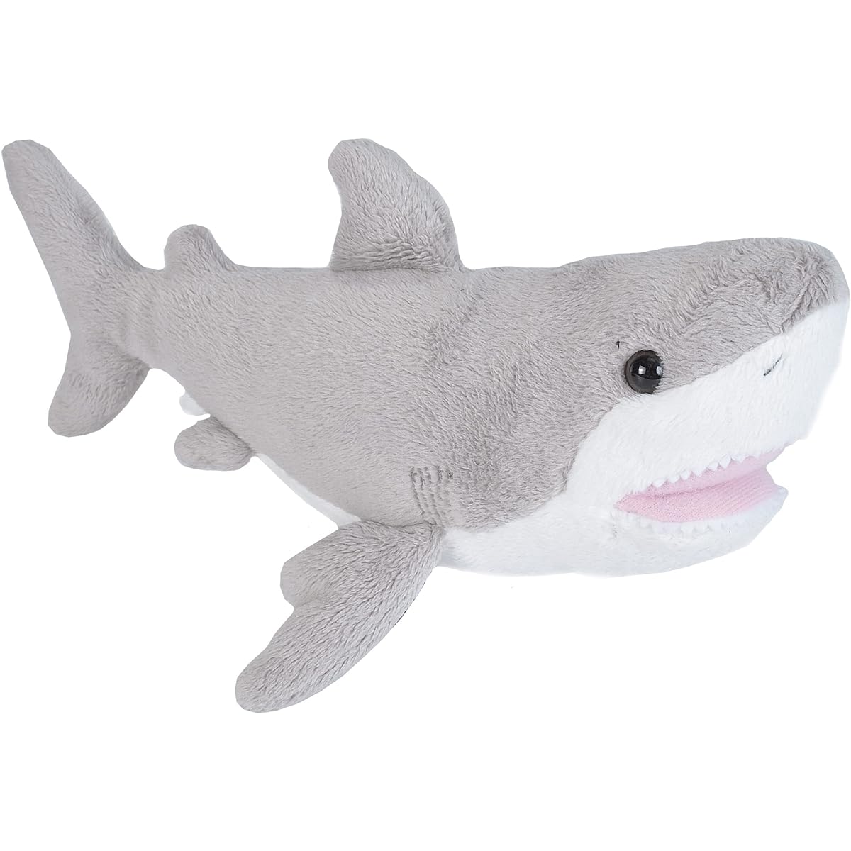 Wild Republic Great White Shark Stuffed Animal, Plush Toy, Stuffed Animal, Gift for Kids, Sea Critters 11"