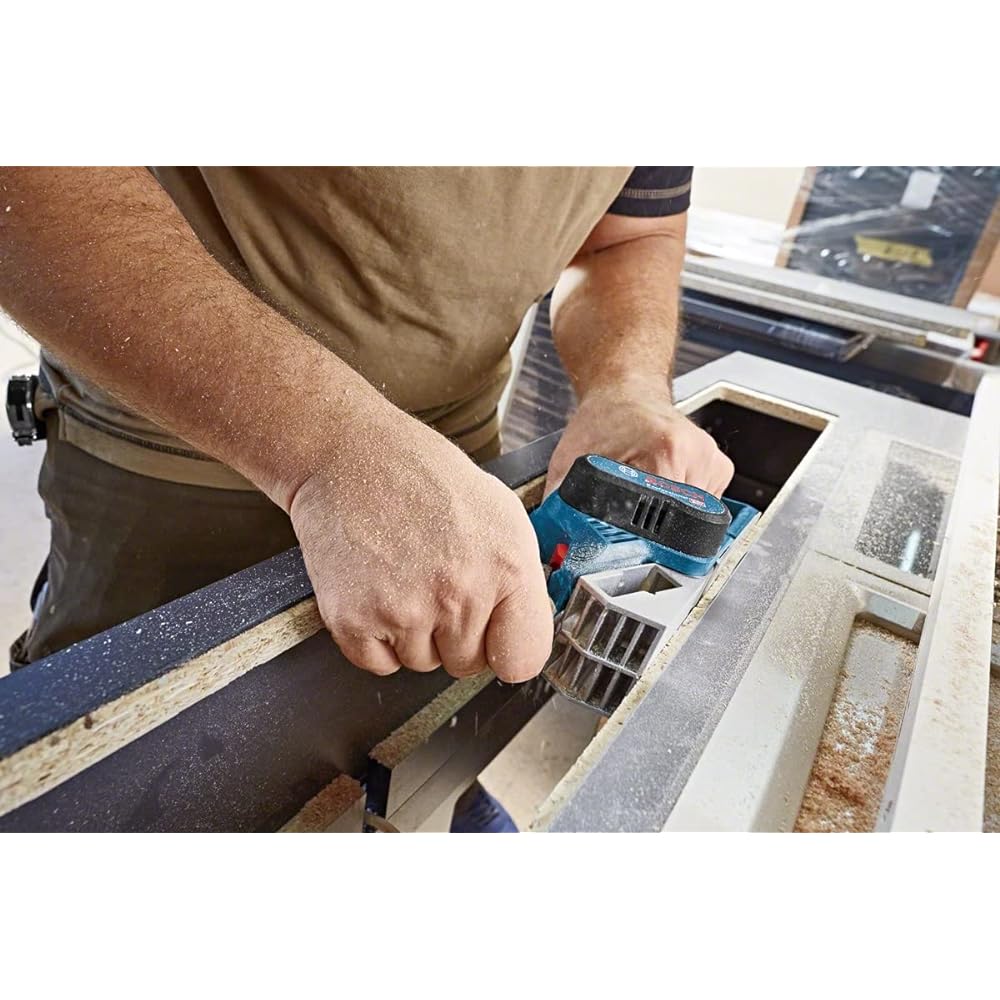 Bosch Professional 10.8V Cordless Planer (2 blades *Installed + stored in main unit *Battery and charger sold separately) GHO10.8V-20H