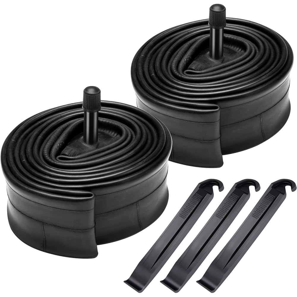 2pcs,24x1.75/2.125 Bicycle Tube,24 1.75 Tube,24 1.95 Tube,24 2.125 Tube,24x1.75 24x1.9 24x1.95 24x2.0 24x2.1 24X2.125 American Valve AV32mm,24X1.75 Road Bike Tube,24X1.75 Cross Bike Tube,24X1.95 Tire Tube,24X1.75 Tire Tube