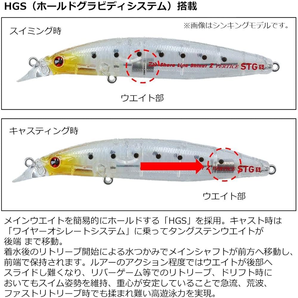 DAIWA Shoreline Shiner Z Vertis Strong 97F