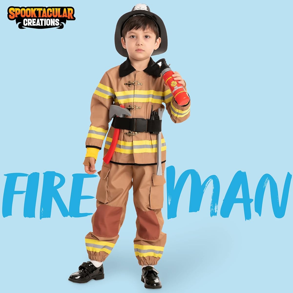 Firefighter Firefighter Costume for Kids Role Playing Halloween Trick or Treat