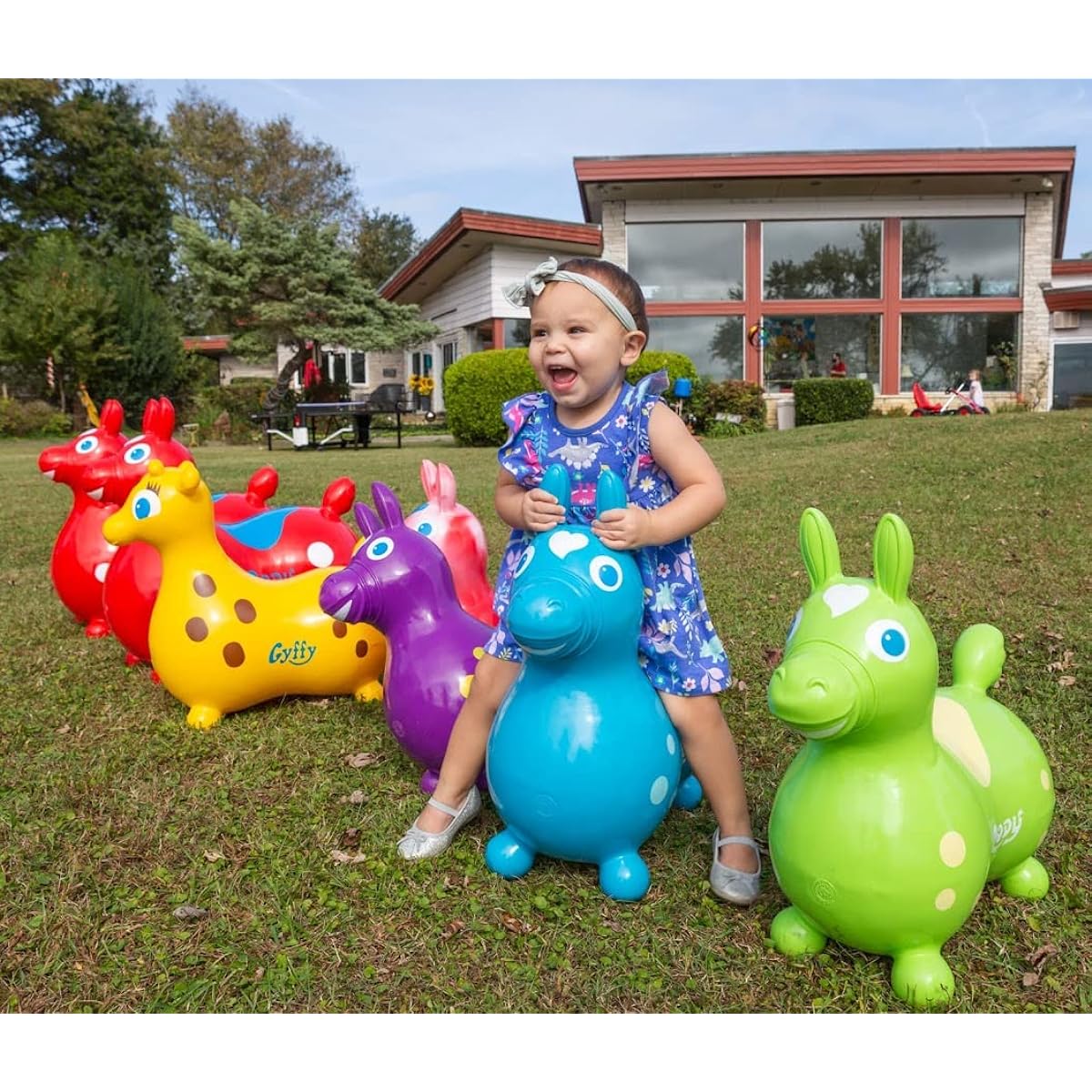 Gymnic Rody Bounce Horse Yellow