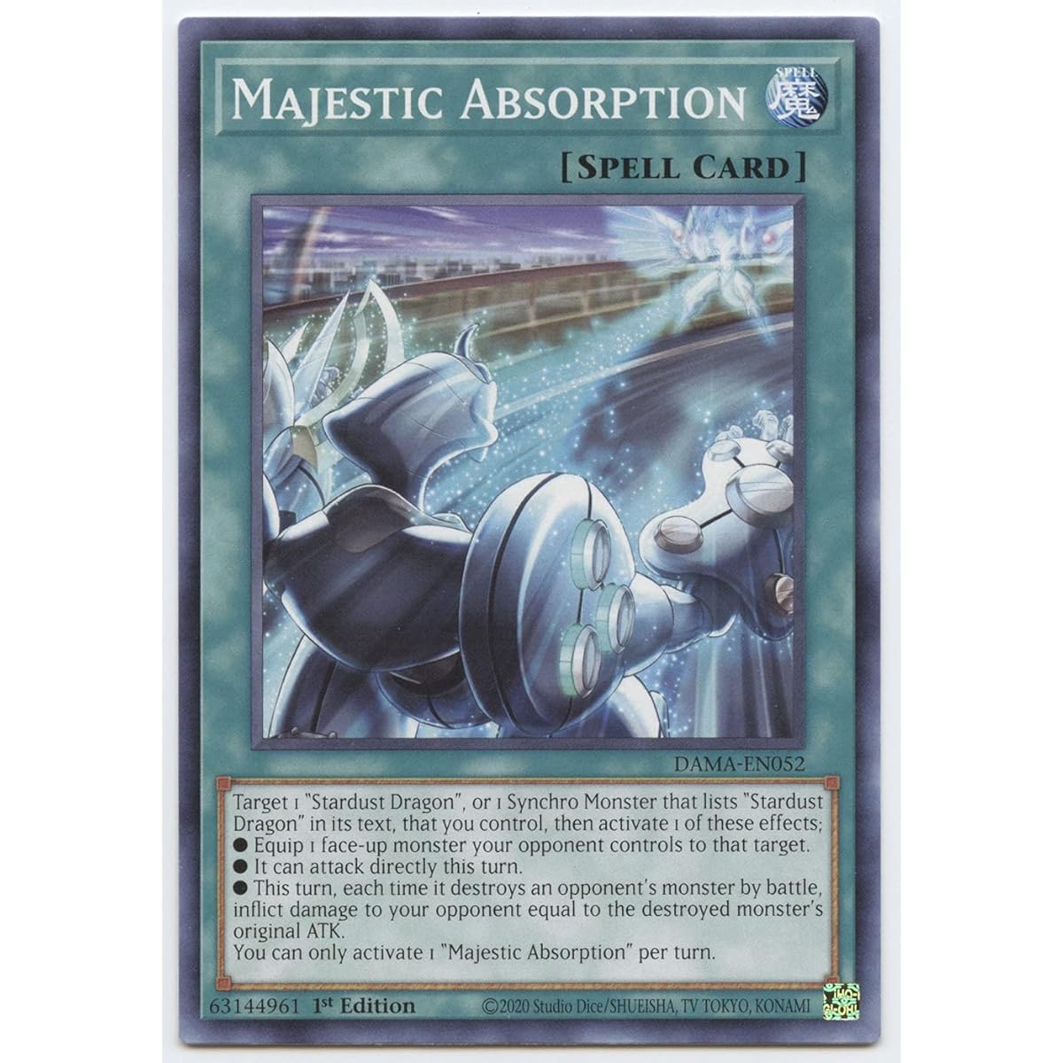 Majestic Absorption - DAMA-EN052 - Common - First Edition