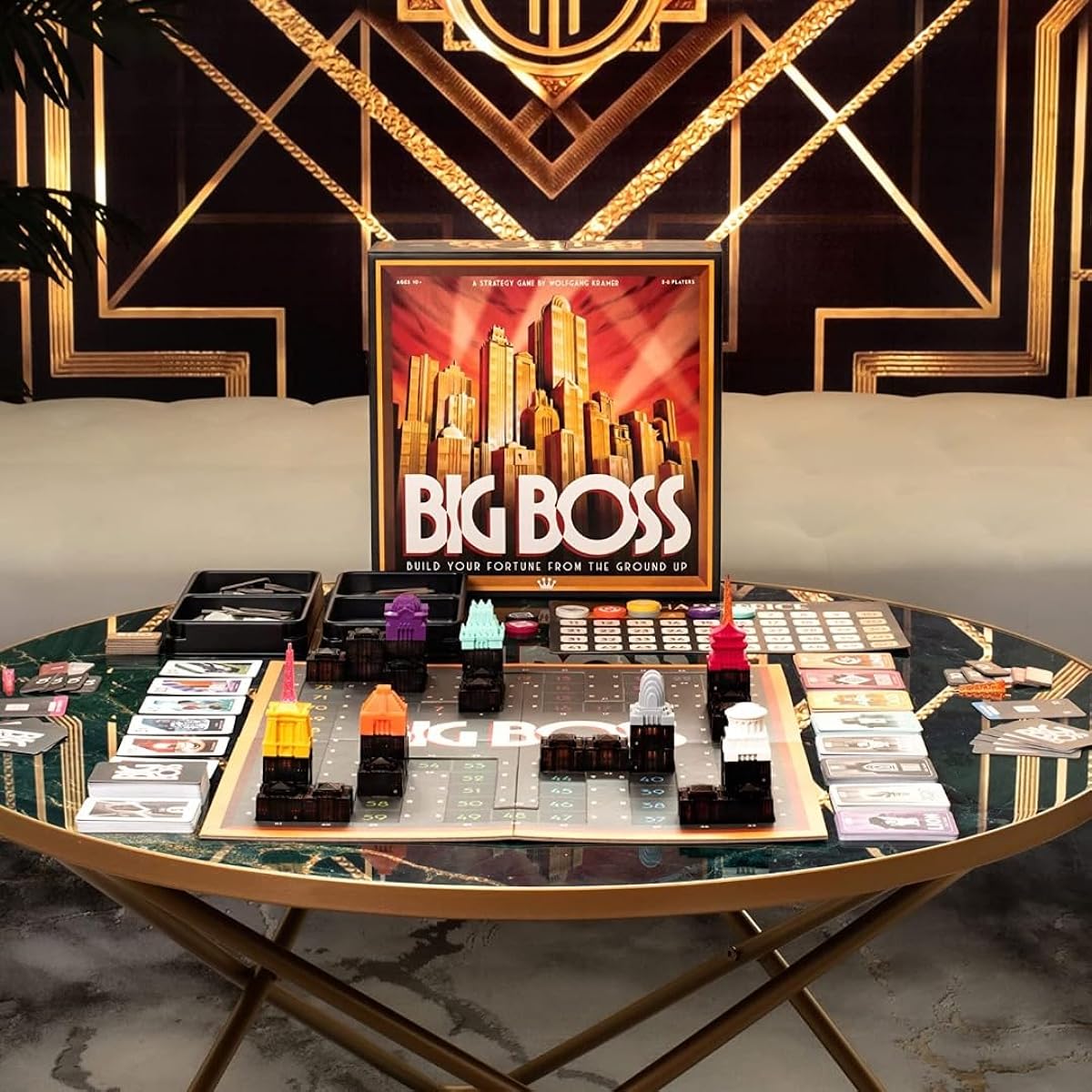 Funko Big Boss Strategy Board Game for 2-6 players, ages 10 and up
