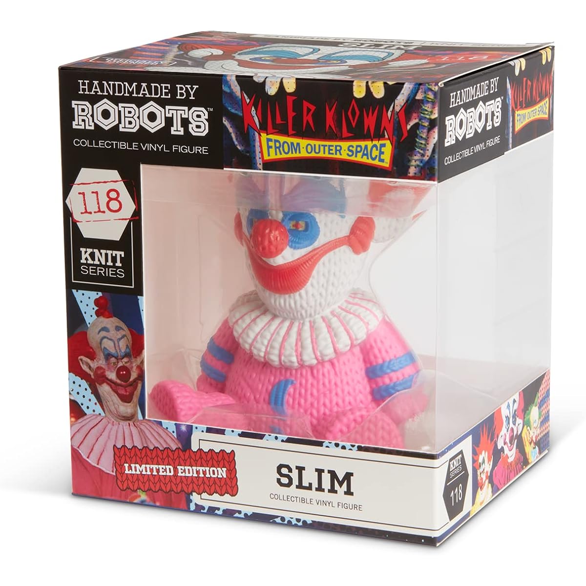 Handmade by Robots Bensussen Deutch - Killer Clown from Space - Slim HMBR 5" Vinyl Figure (Net)