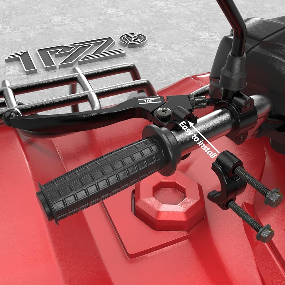 1PZ BL1-M78 Premium Left Right 7/8" 22mm Clutch Brake Handle Lever Perch Replacement for Honda XR80 XR100 CRF70 CRF80 CRF100 Pit Dirt Motor Bike Motocross Bajia Mini Bike 196cc 5.5hp 6.5hp