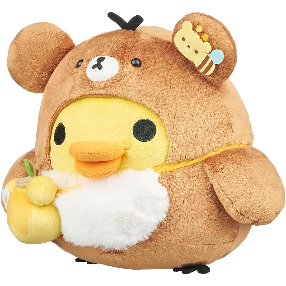 Rilakkuma Kiiroitori San-X Original Chairoikoguma Kigurumi Series Plush Toy 11 inch