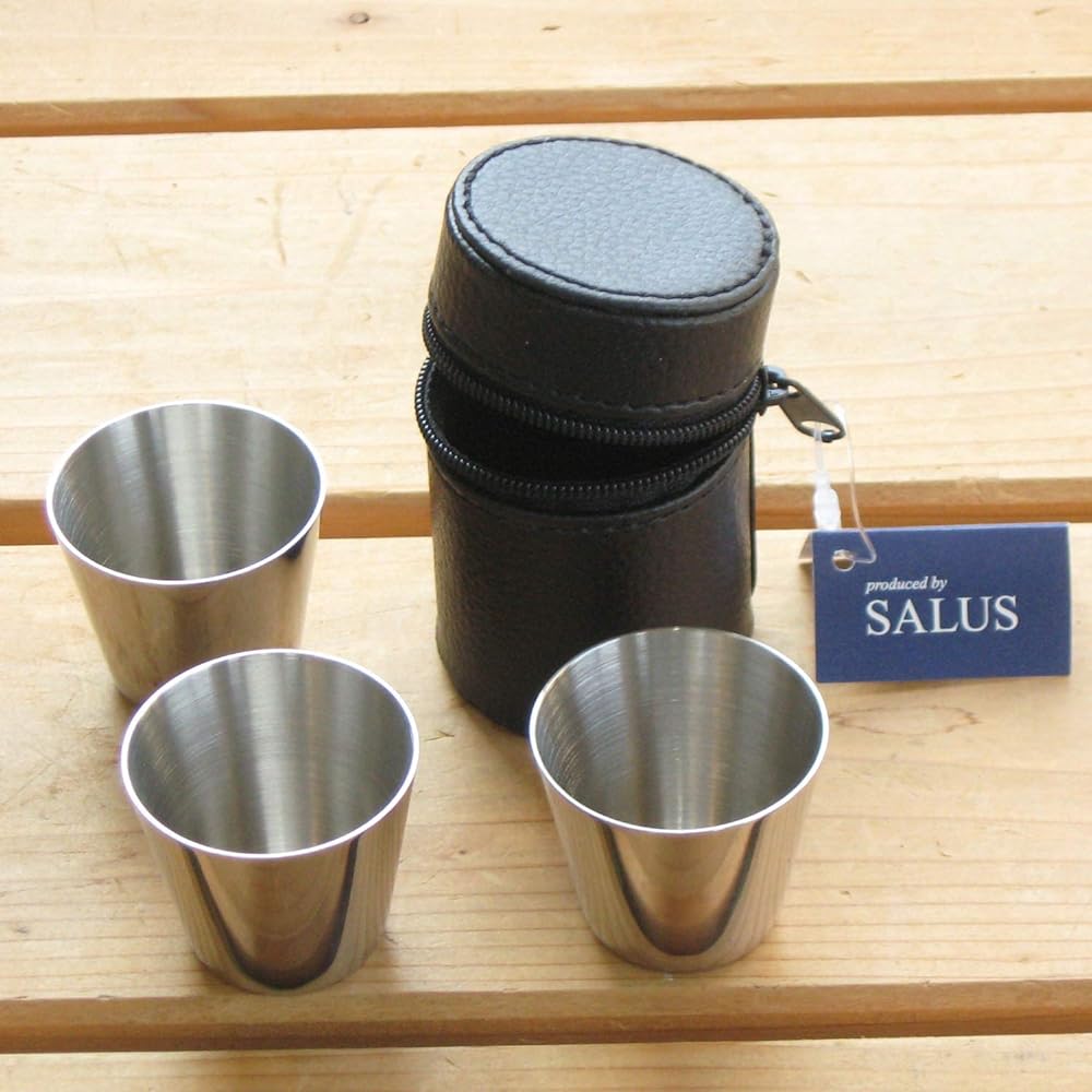 Sato Metal Kogyo SALUS Skittles Bacchus Whiskey Cup 3P