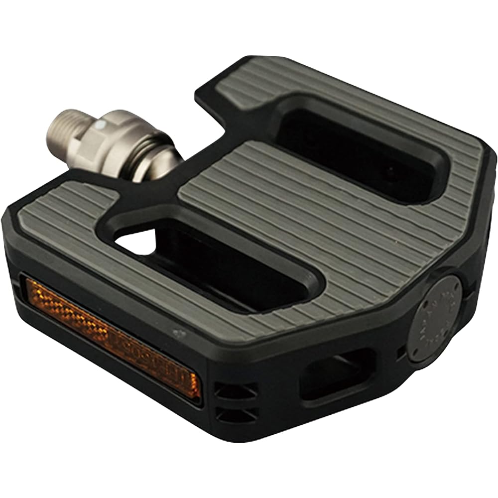 MKS (Mikashima Seisakusho) Bicycle Pedals Panamax Ezy Superior (Panamax Easy Superior) Black/Gray