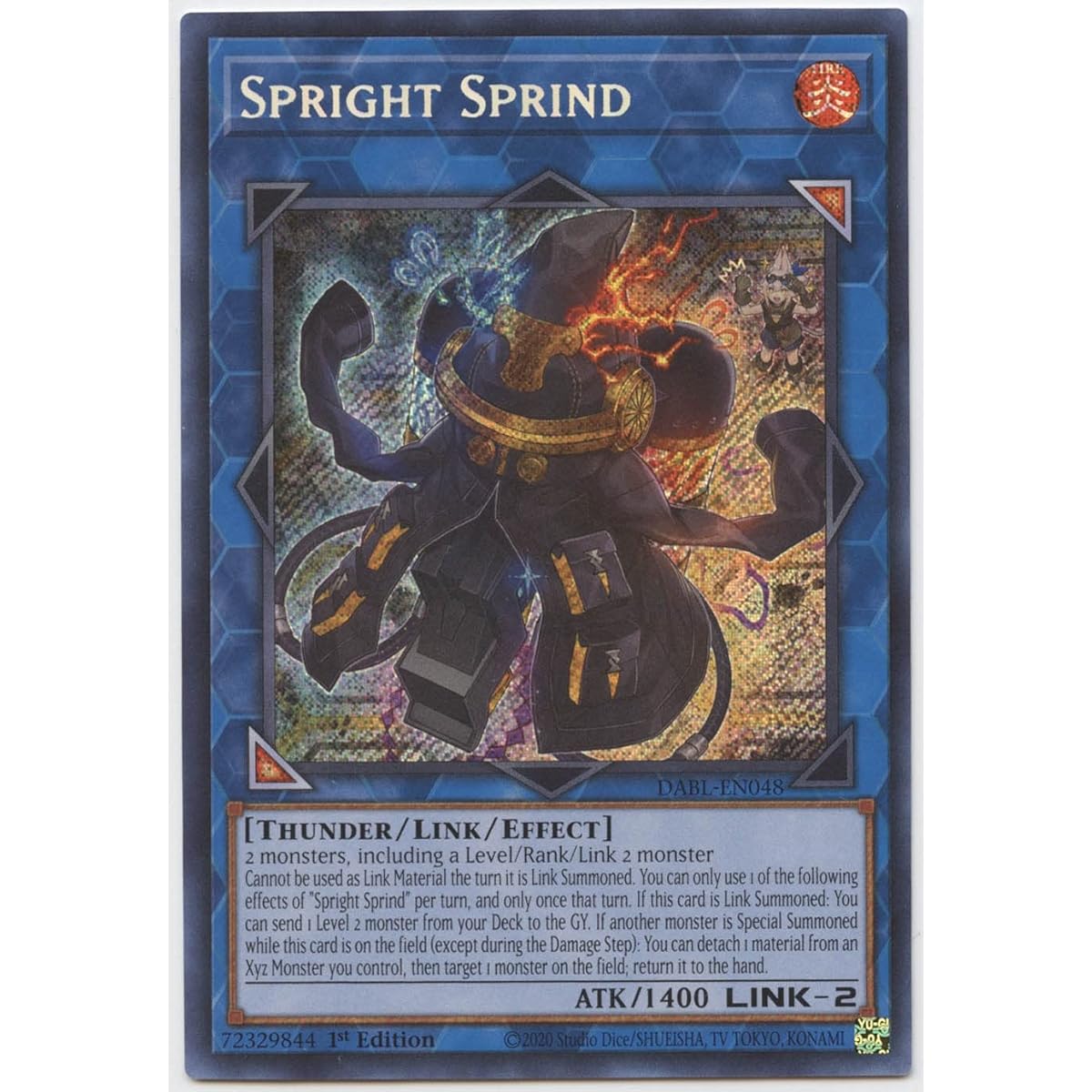 Spright Sprind - DABL-EN048 - Secret Rare - First Edition