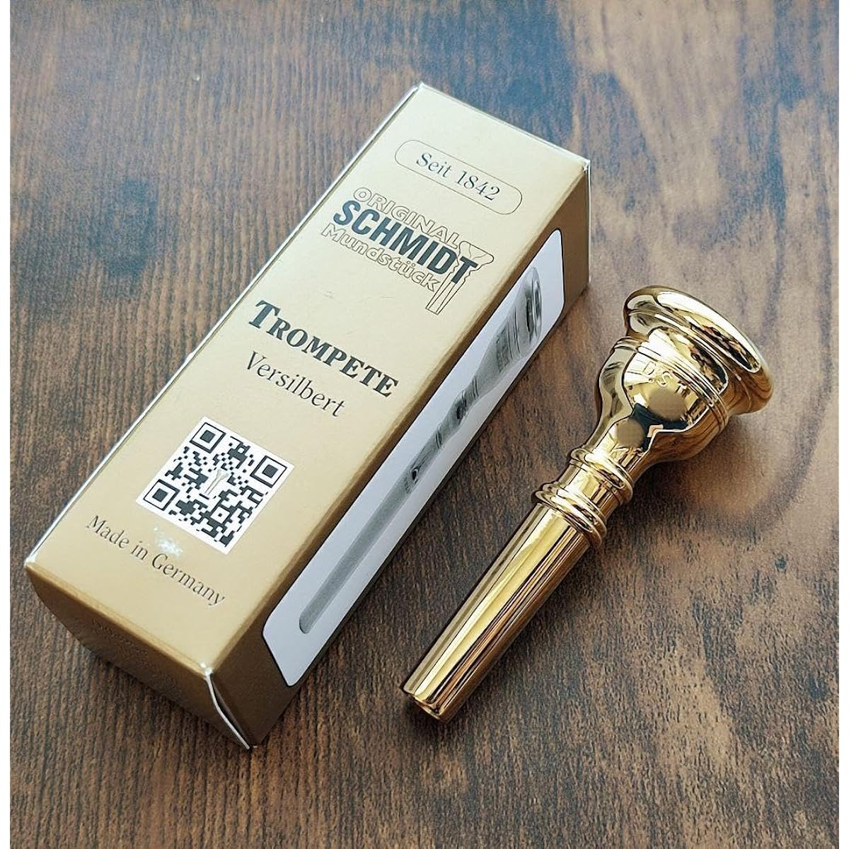 SCHMIDT "Del Staigers model" cornet mouthpiece HW