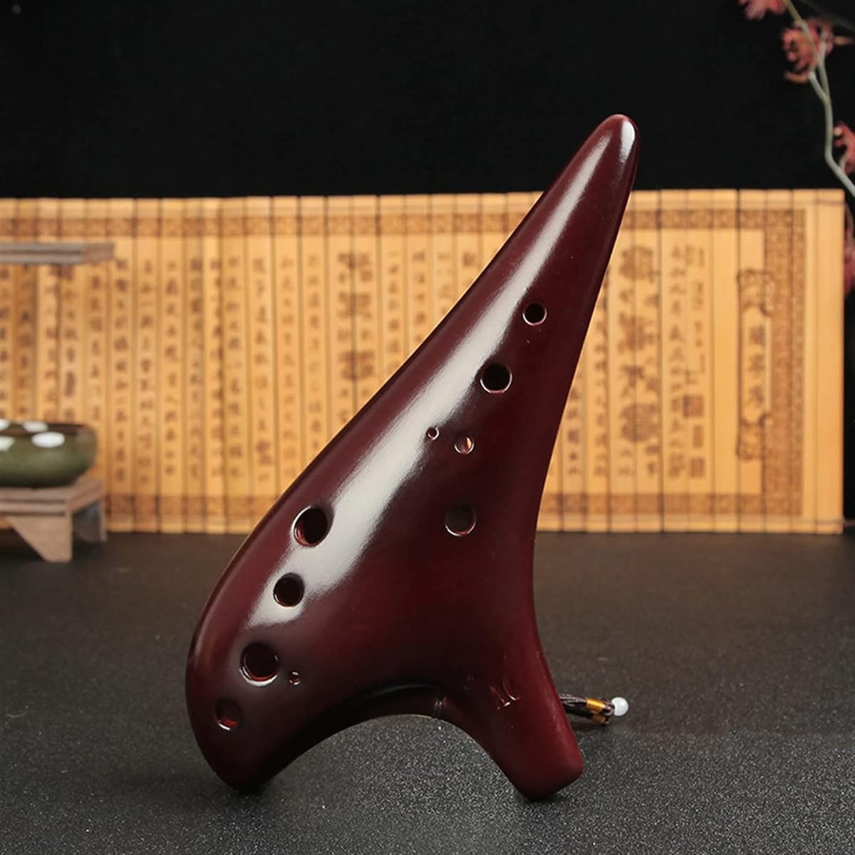 12 Holes Smoldering Ocarina Alto G Key Professional Handmade Ocarina Musical Instrument Ocarina Instrument
