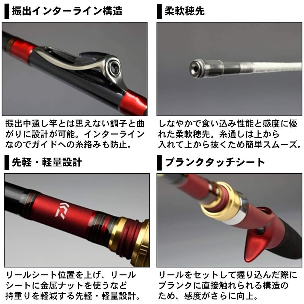 DAIWA Ship Rod Analystar Setouchi Interline 15-3