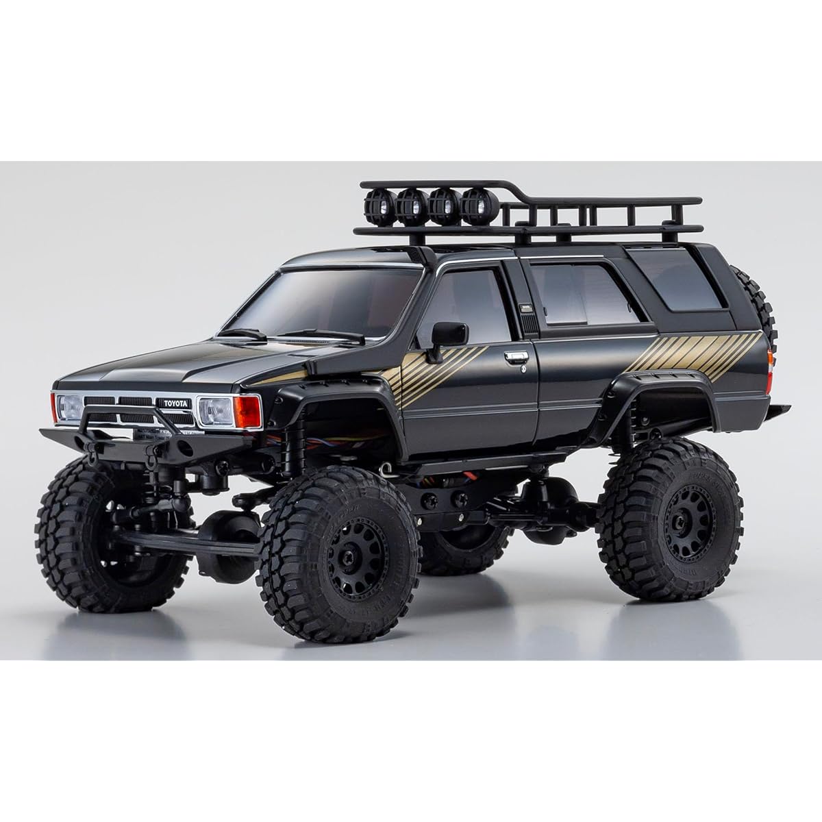 Kyosho MX-01 r/s Toyota 4Runner with accessory parts, black, electric radio control, 32532BK