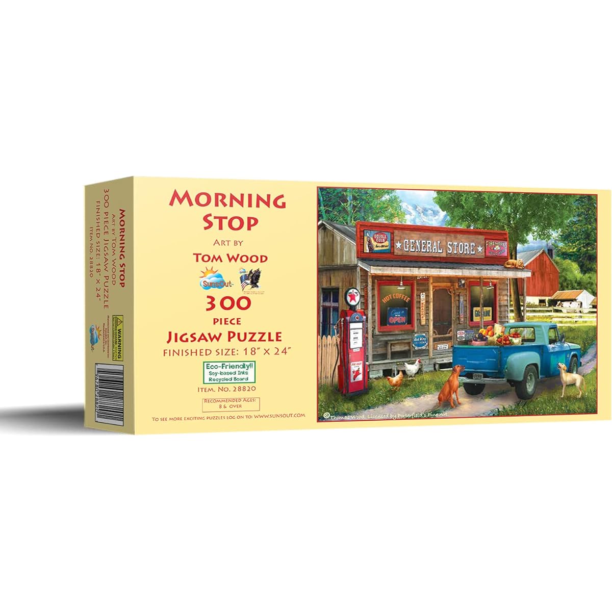 Morning Stop 300 pc Jigsaw Puzzle by SunsOut