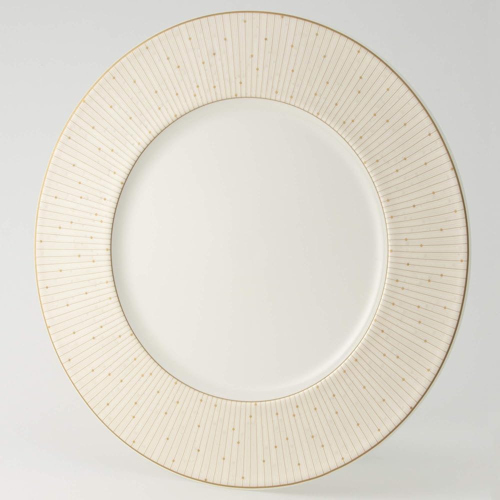 NARUMI Plate Dish Ivy Arabesque Green 25cm Dinner 50939-1039