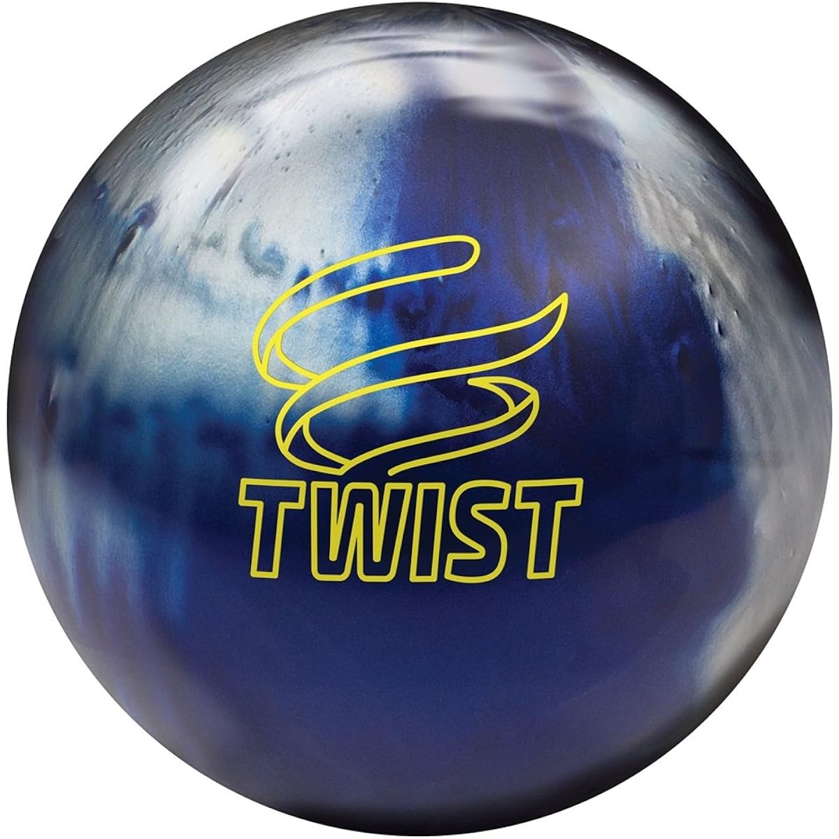 Brunswick Twist Reactive Bowling Ball - Blue/Silver 14lbs