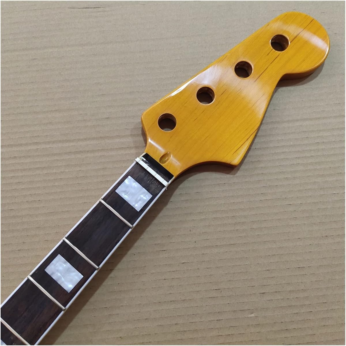 Electric Guitar Neck Maple 20 Fret Pb Bass Guitar Neck Part 4 String Rosewood Fingerboard 34 Inch