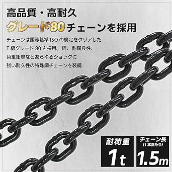 Best Answer Chain Sling 1ton Sling Chain 2 Hanging 1.5m Sling Hook Type Chain Hook Hanging Equipment Hanging Clamp Sling Chain