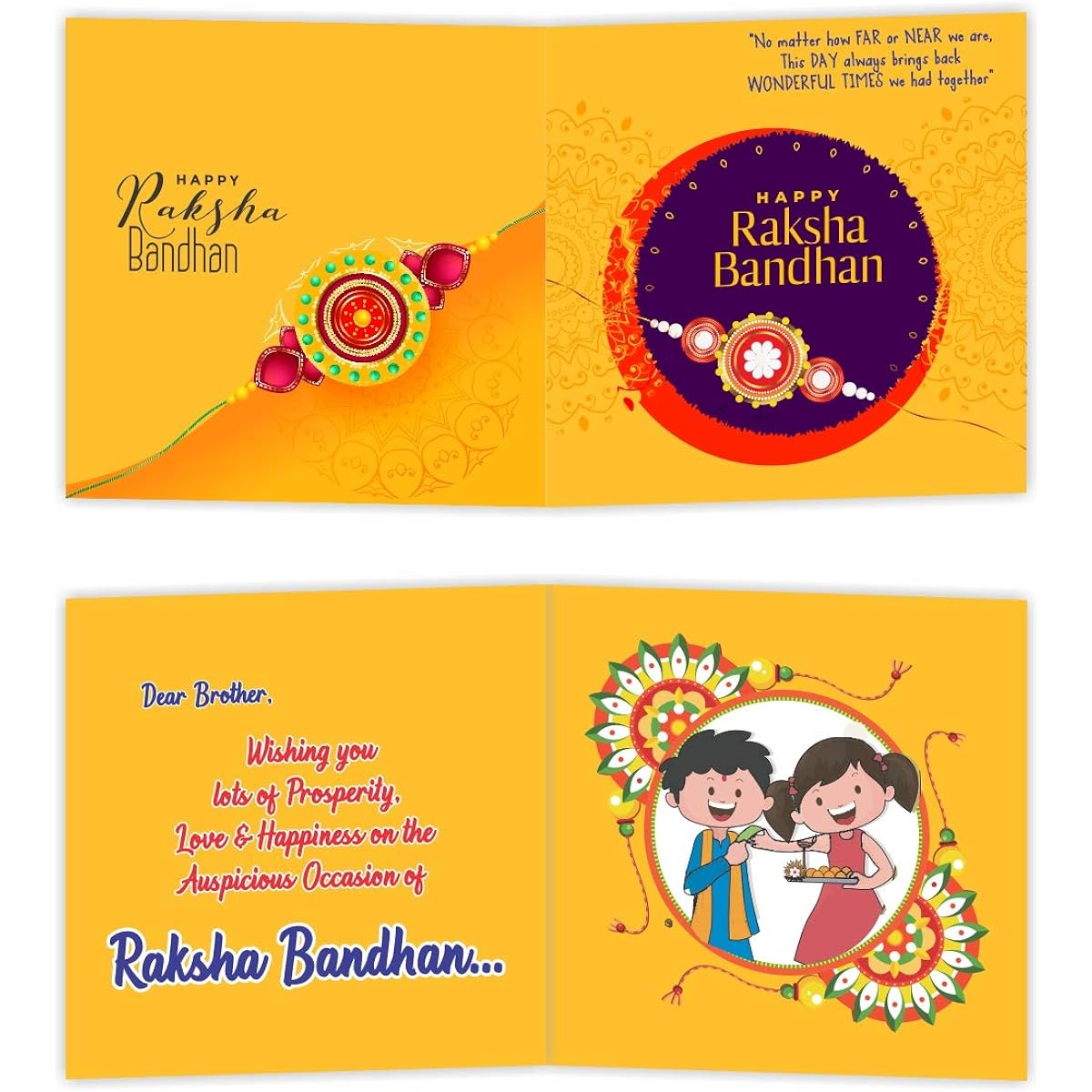 Beingelegant Pink & Green Attractive Rakhi for Brother with Roli Chawal and Rakshabandhan Greeting Card Ceramic Pearl, Ceramic, Pearl