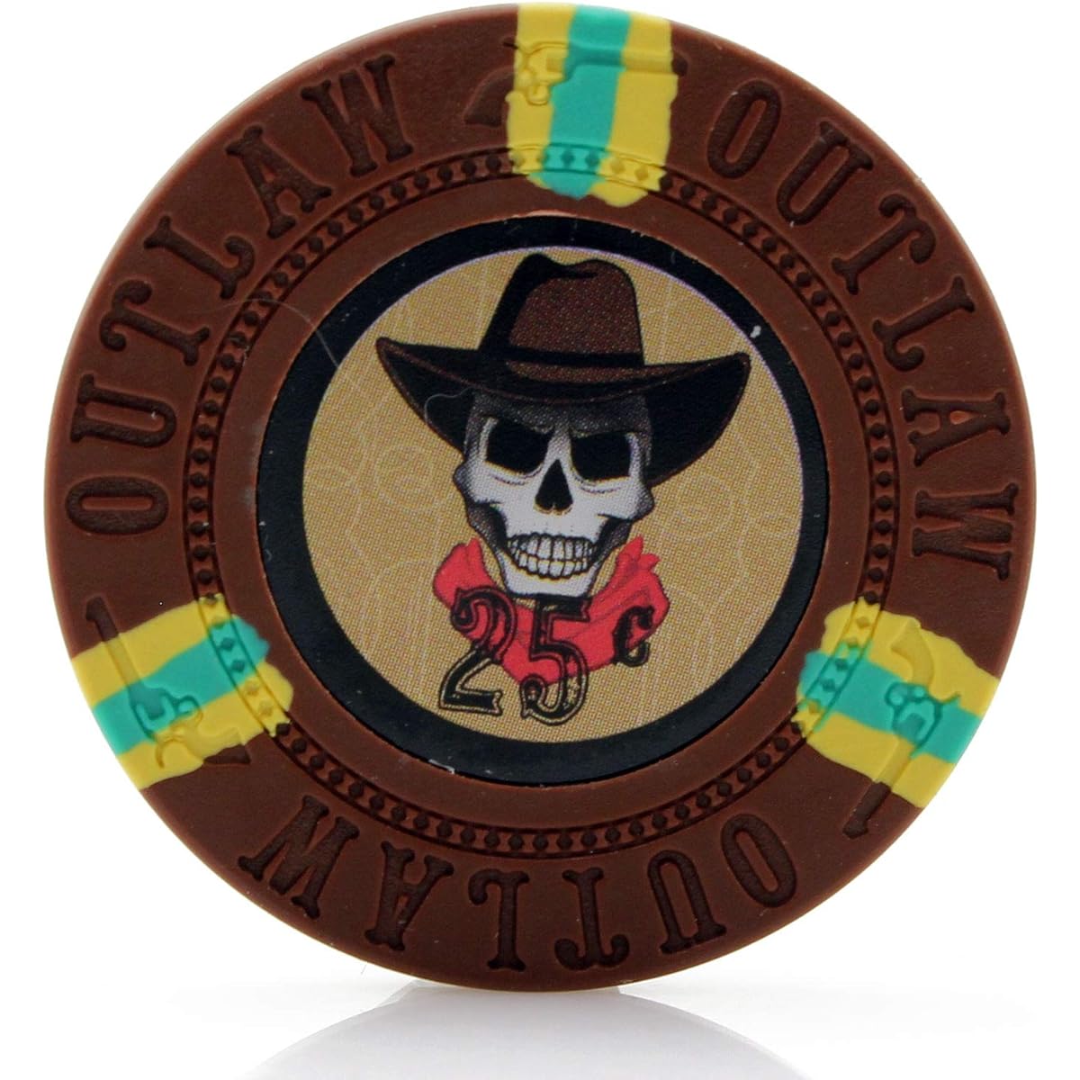 Versa Games Outlaw Clay Poker Chips 13g - Pack of 50 (Choose Your Color)