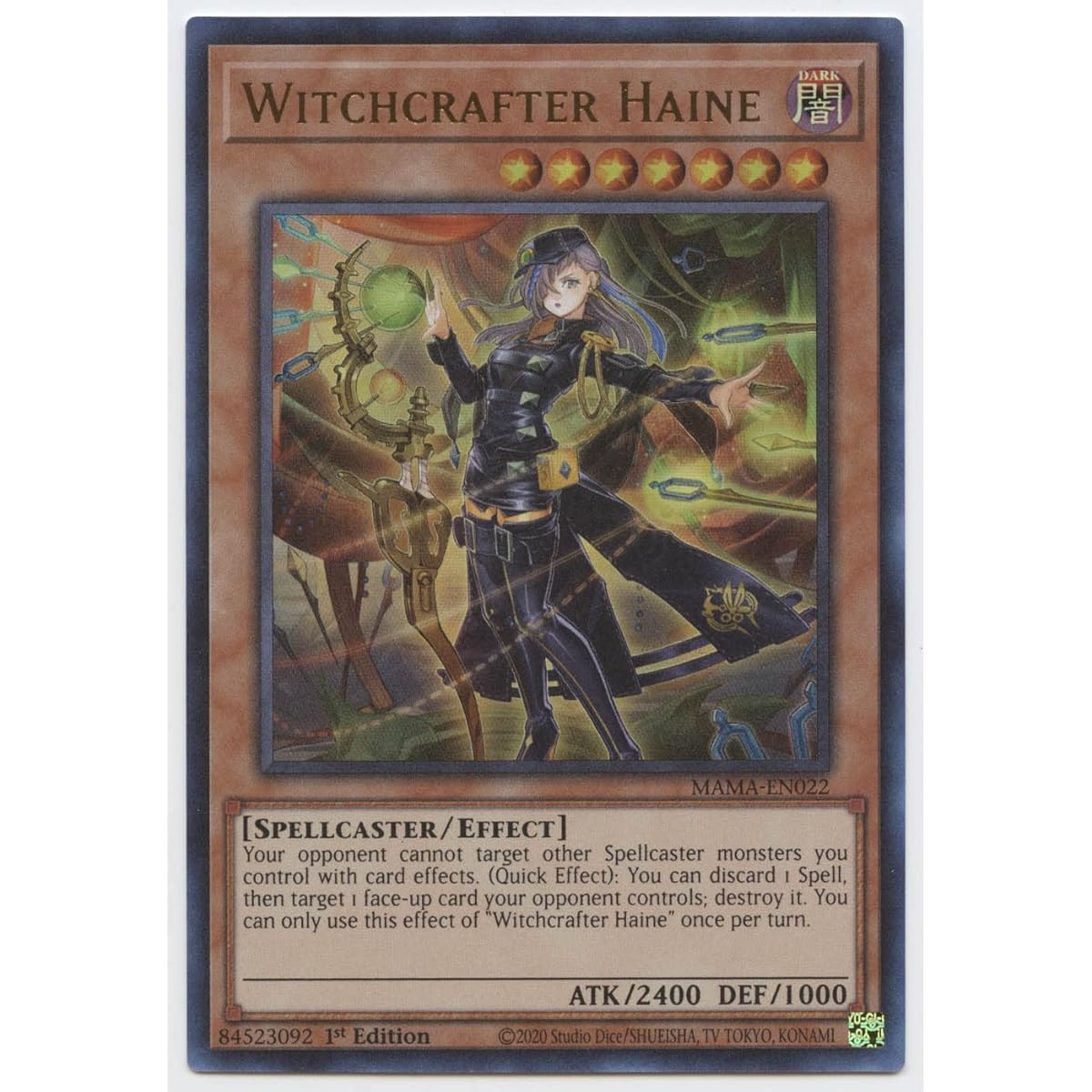 Magician Hein MAMA-EN022 Ultra Rare First Edition