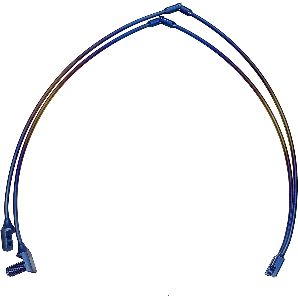 64 titanium quarter-fold 64 titanium bead frame Anodized to give a rainbow-colored shine Freely open and close by folding vertically and horizontally Ultra compact Iso tamo Ultra lightweight (rainbow color, 60)