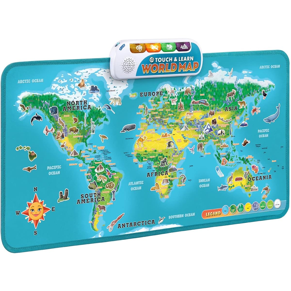 LeapFrog Touch and Learn World Map