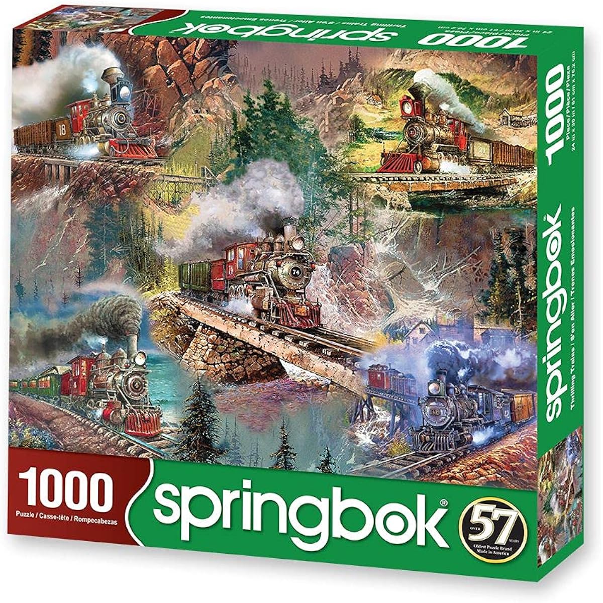 Springbok 1000ƒs [ƒX ƒWƒOƒ [ƒpƒYƒ‹ ƒXƒŠƒŠƒ“ƒO‚È—ñŽÔ - ƒAƒ ƒŠƒJ »