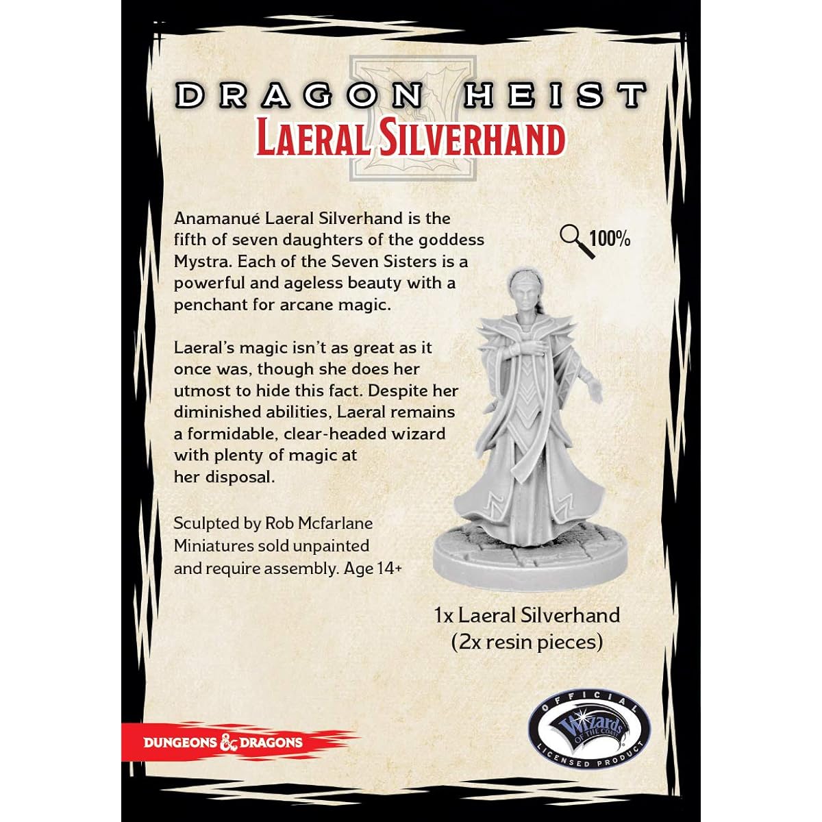 Dungeons & Dragons Waterdeep Dragon Heist - Lariel Silverhand (1 fig)