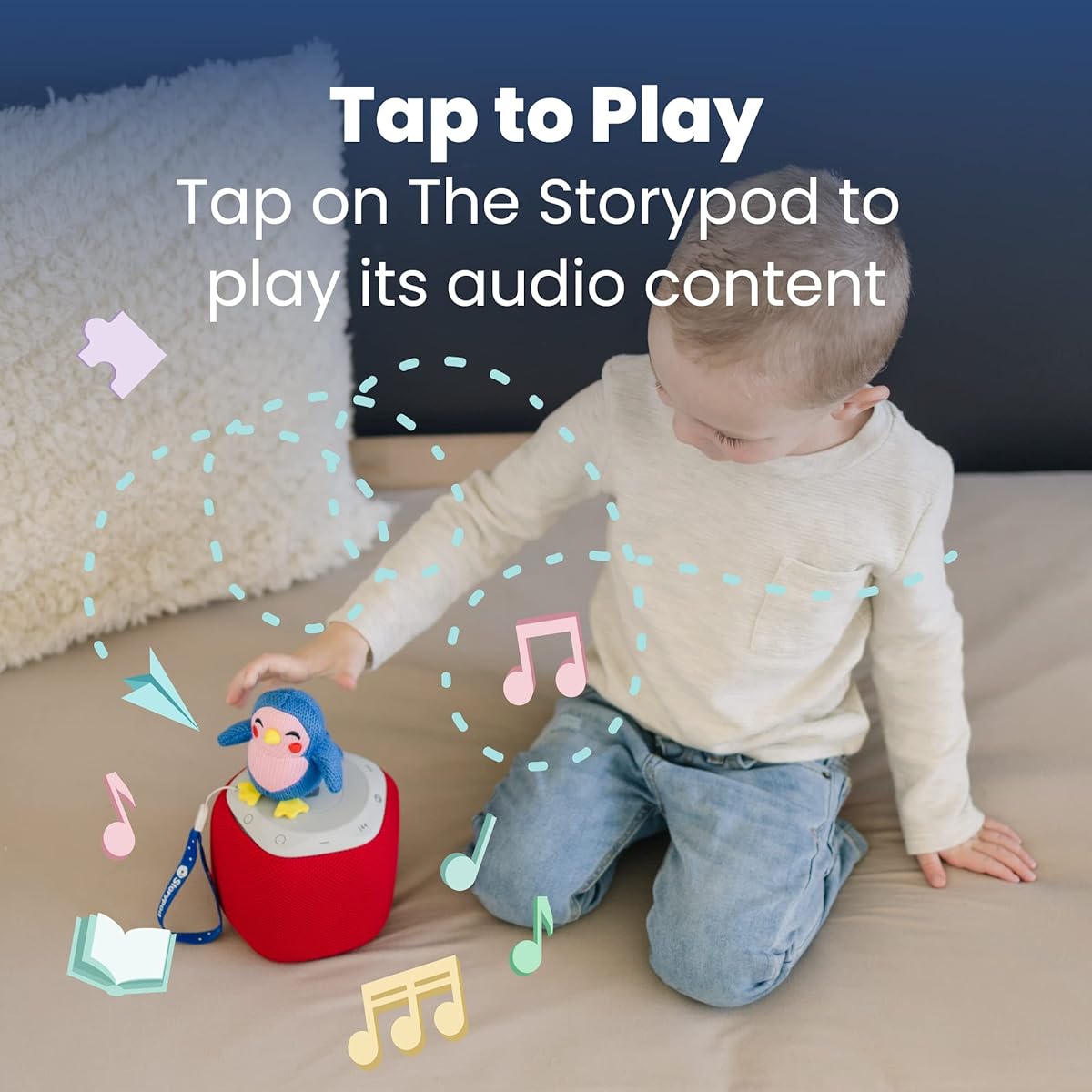 Storypod Craftie - Sammy Songbird - Stories and Songs from Music for Sprout's Mr. Chris - For Kids, Toddlers & Children - SEL Audio Learning & Interactive Playtime Fun
