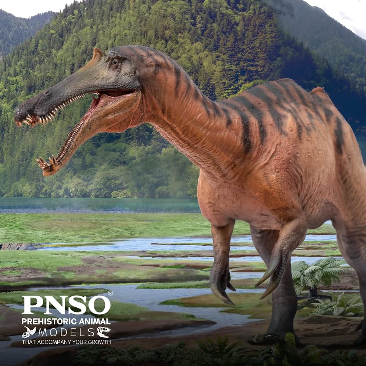PNSO Prehistoric Dinosaur Models:66 Chongzuo the Sinopliosaurus