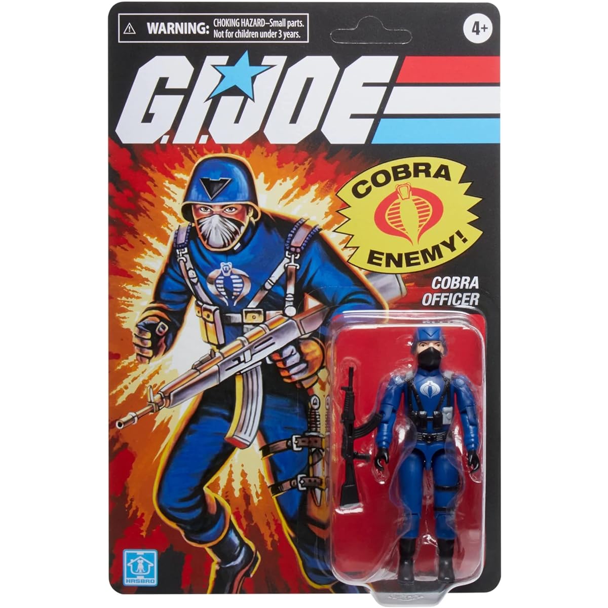 G.I. Joe Retro Collection O-Ring Cobra Officer & Cobra Trooper Action Figures 2-Pack