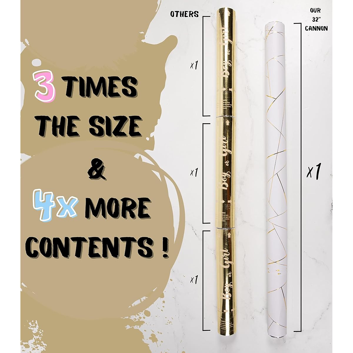 Confetti Cane - 2 Pack