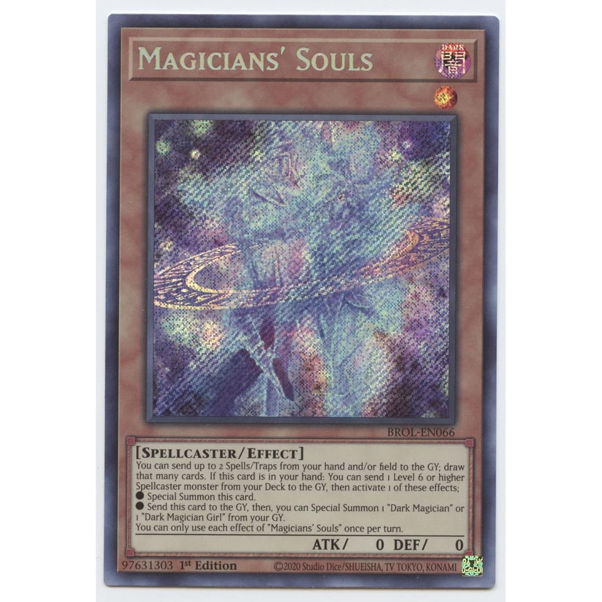 Magician's Souls BROL-EN066 Secret Rare 1st Edition