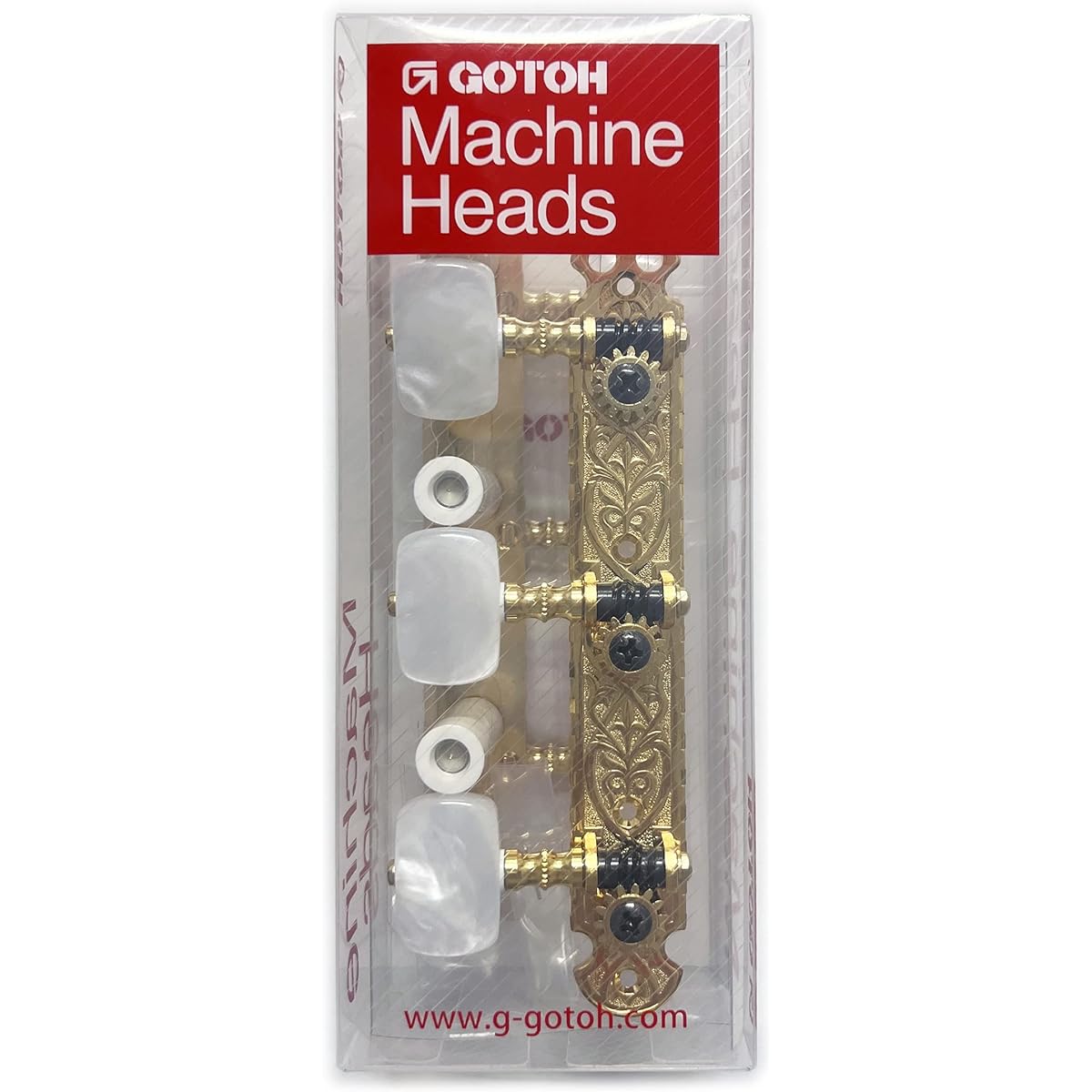 GOTOH Classical Guitar Peg 39mm Pitch EN Knob Gold 40G2000-EN (40G-2000ENX/D)
