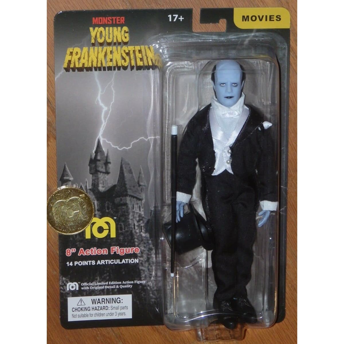 Mega Young Frankenstein Monster 8" Action Figure 14 Points of Articulation 63080