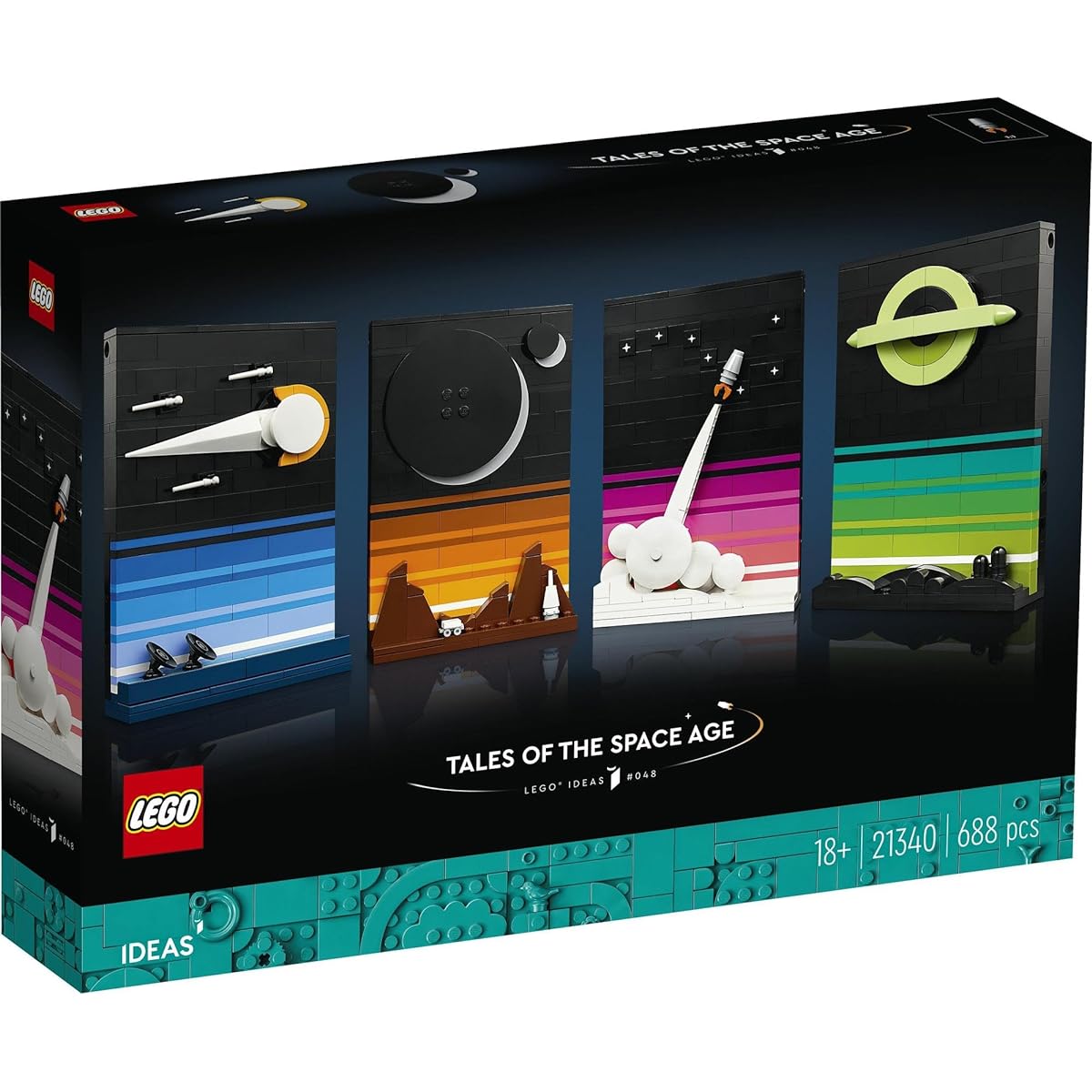 LEGO Creator Space Age Stories 21340 Toys Blocks Gifts Adventure Space Boys Girls Adults