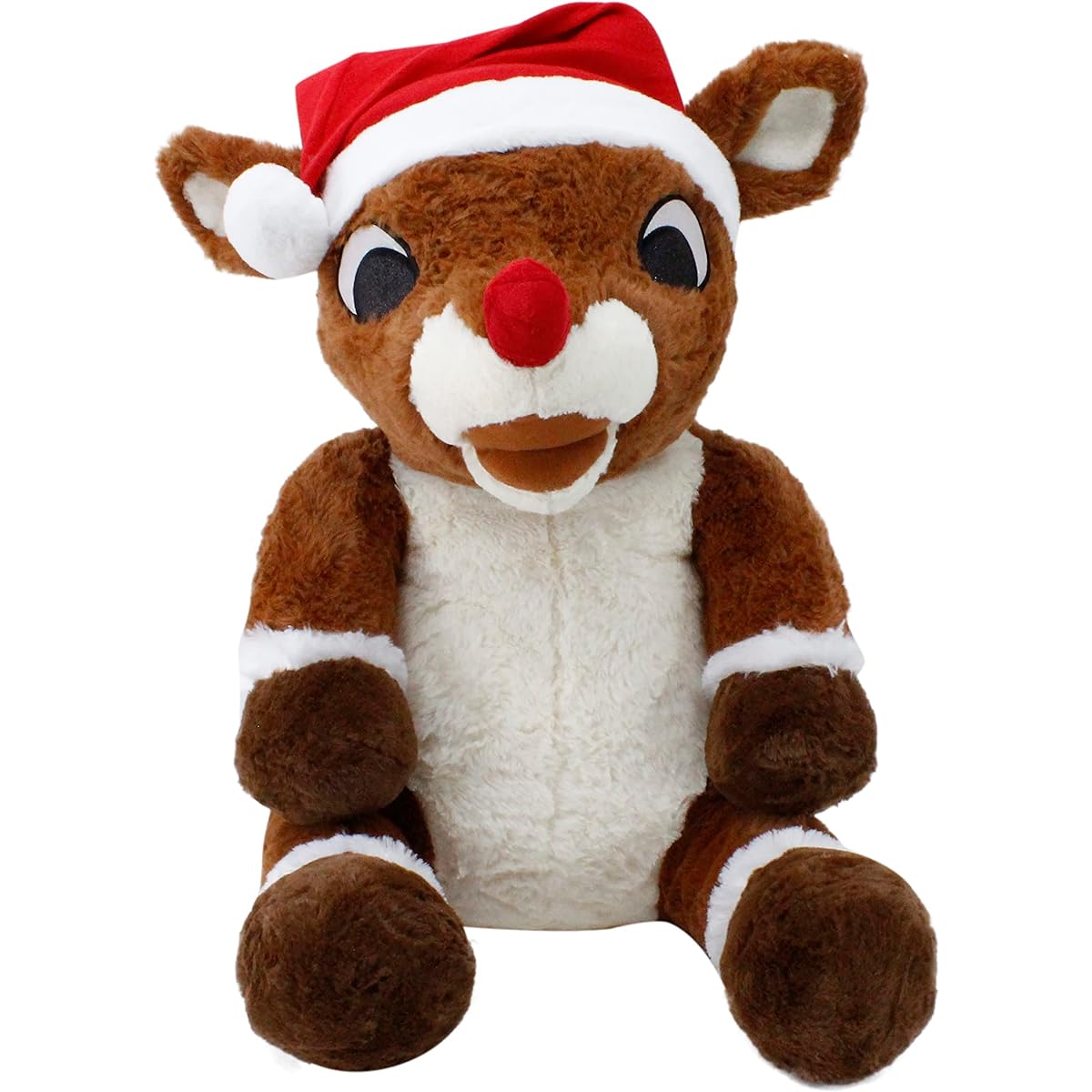 Rudolph the Red Nosed Reindeer 28" Jumbo Holiday Rudolph Officially Licensed Plush Toy