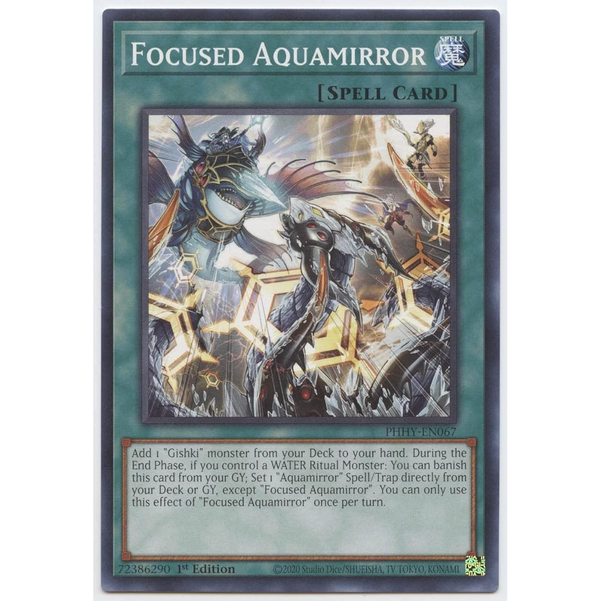 Focus Aqua Mirror - PHHY-EN067 - Common - 1st Edition