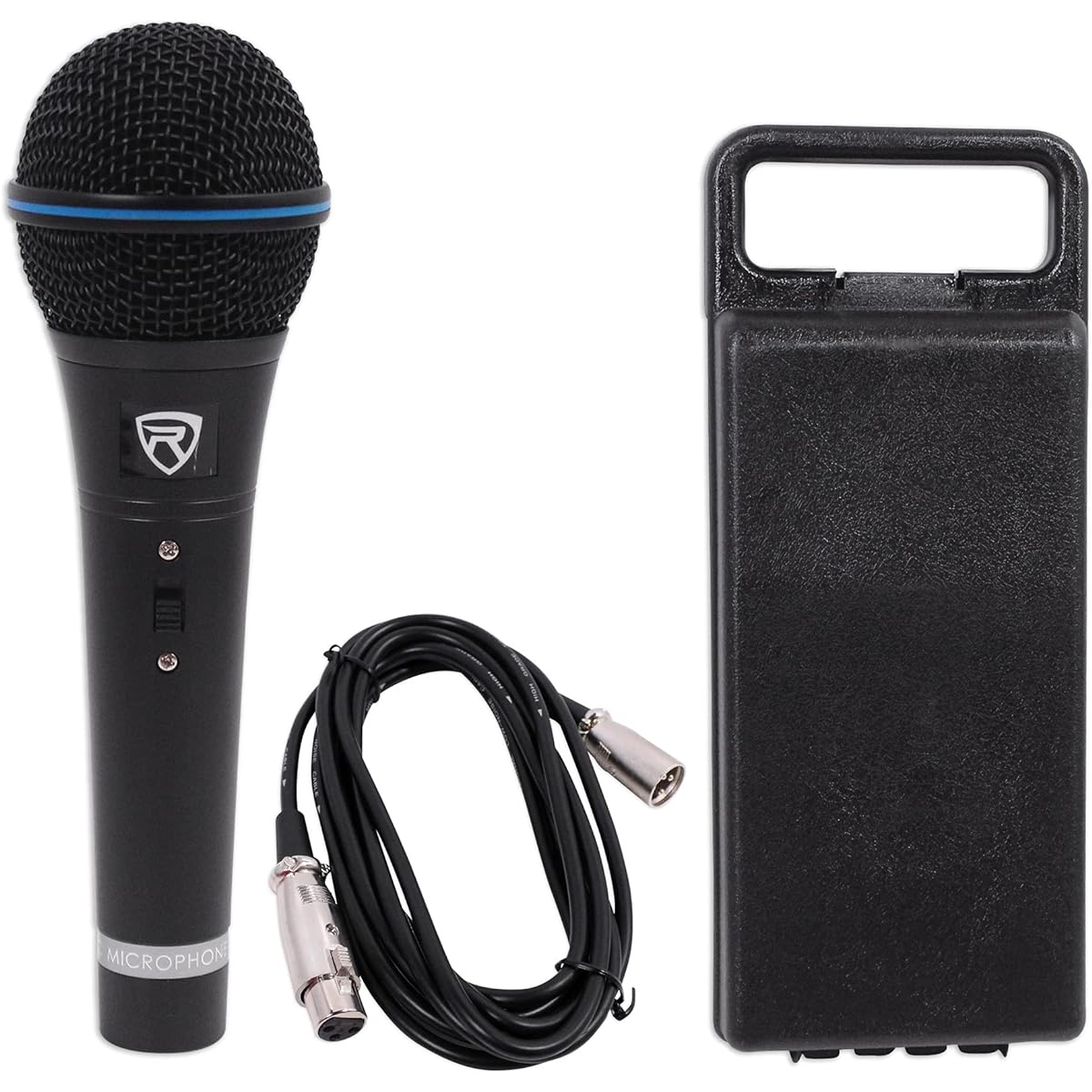 Rockville RMC-XLR High-end metal handheld wired microphone + 100% OFC XLR cable