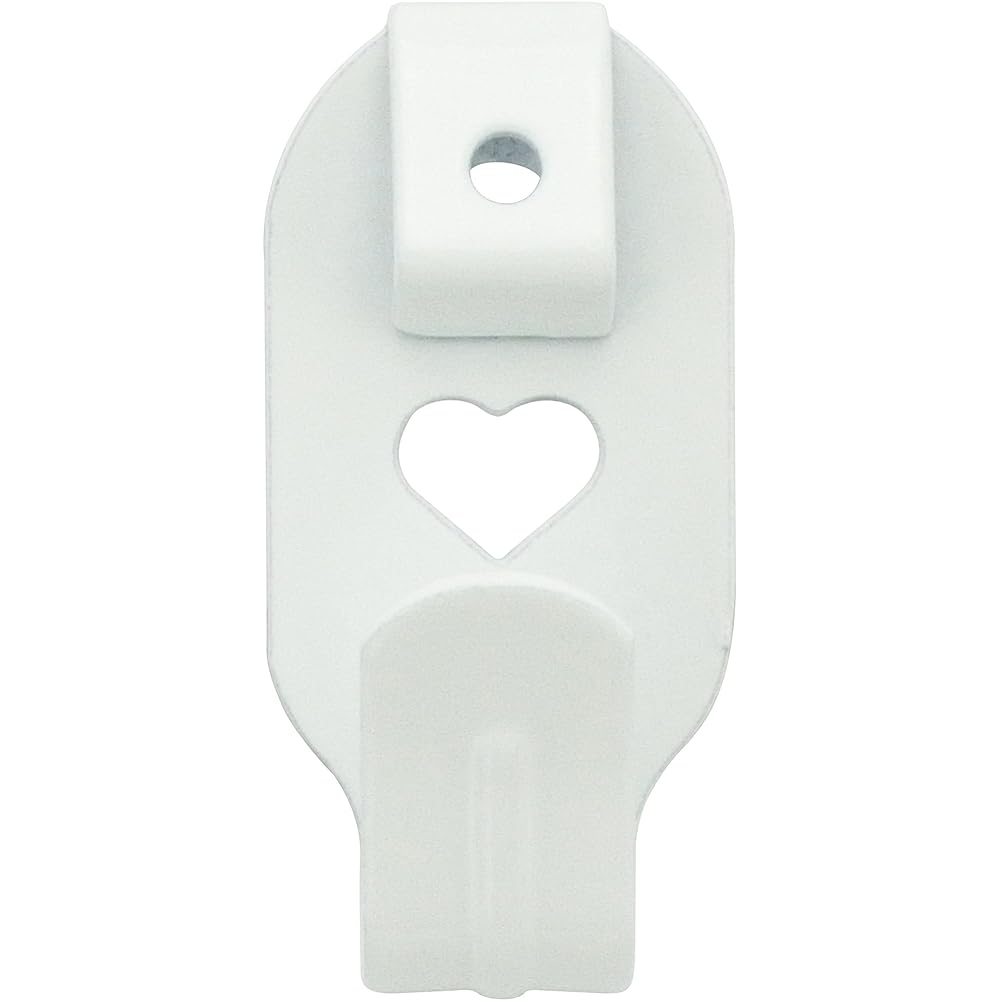 Fukui Metal Crafts Iron Average X Hook Small Matte White 4053-W