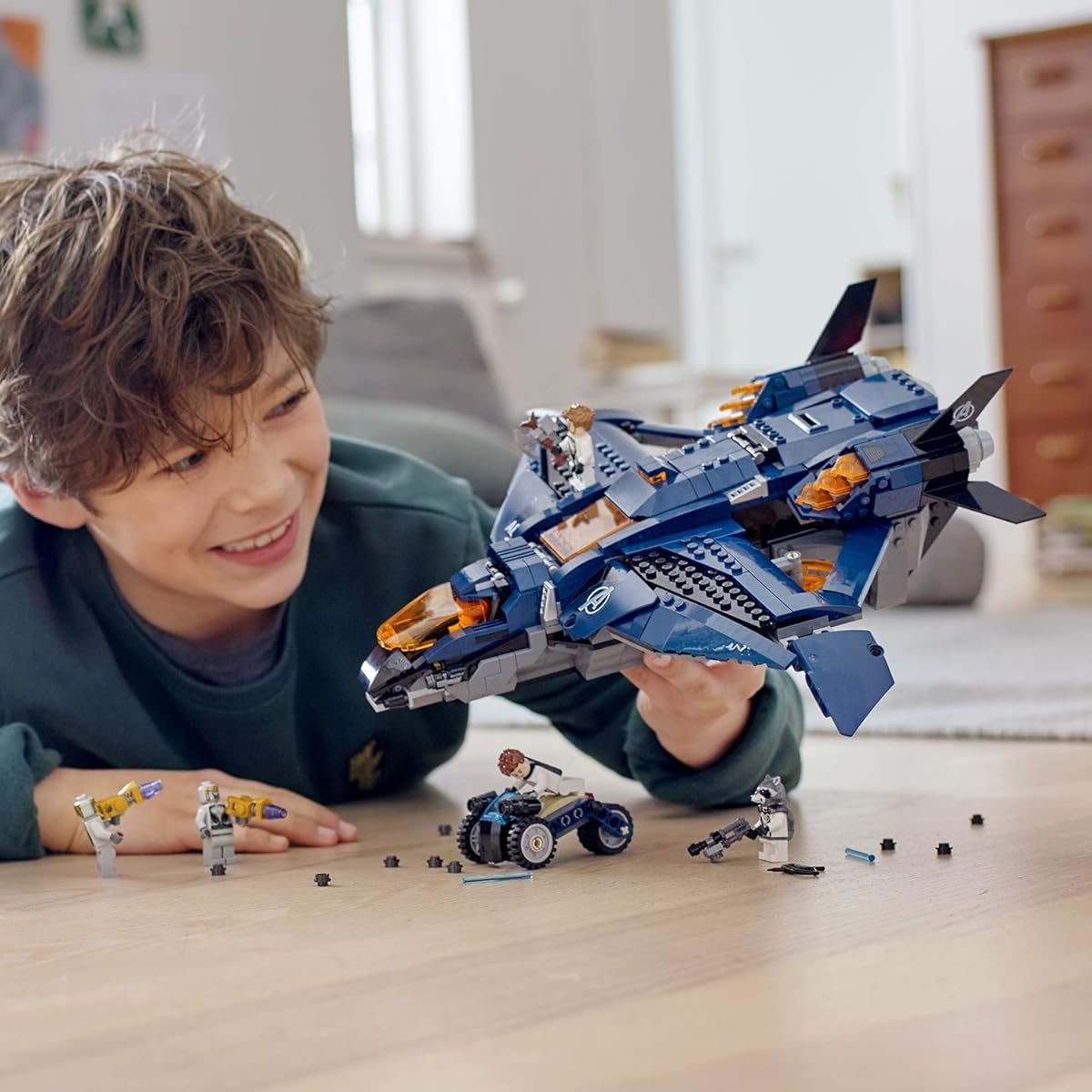 LEGO Super Heroes Avengers Ultimate Quinjet 76126 Blocks Toys for Boys