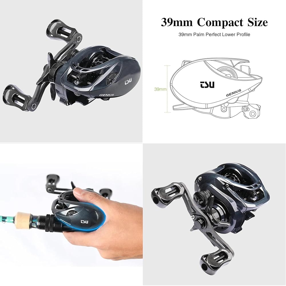 TSURINOYA Bait Finesse BFS Reel Ultra Light 6.5g30mm Small Diameter Spool GENIUS