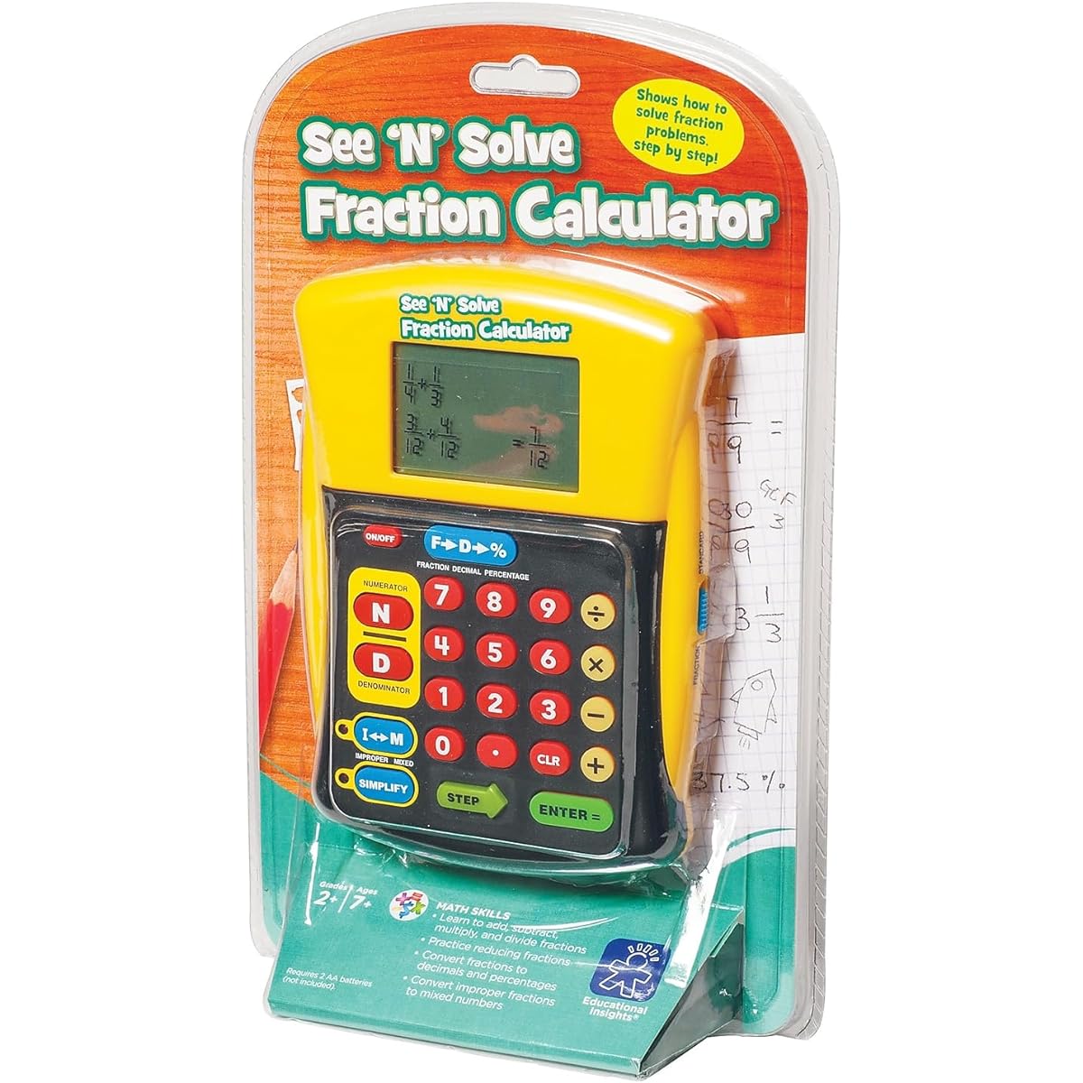 See N Solve Fraction Calculator