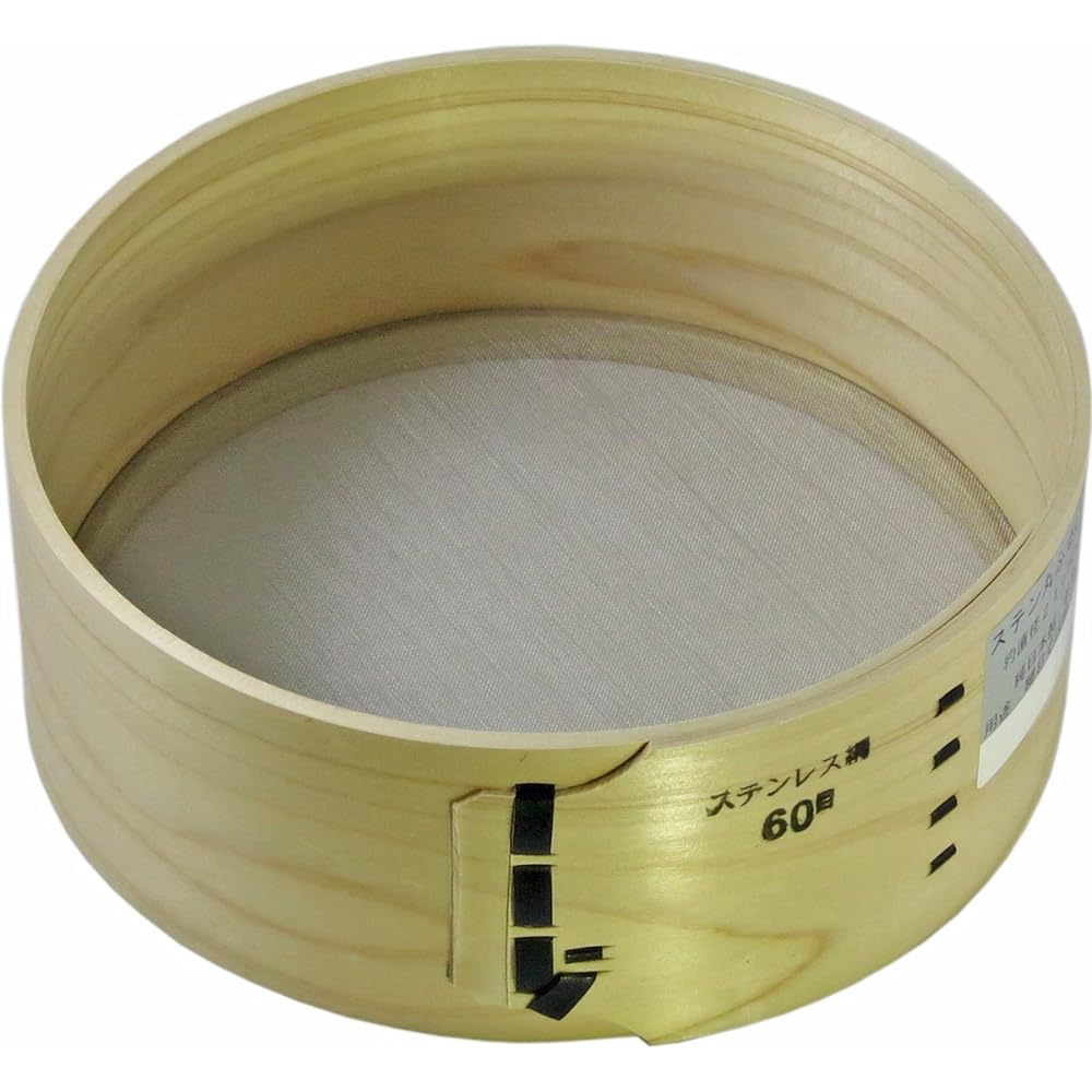 Daigoro Domestic Cypress Round Fluid Stainless Steel 36cm 24 Eyes 1.25mm Eyes