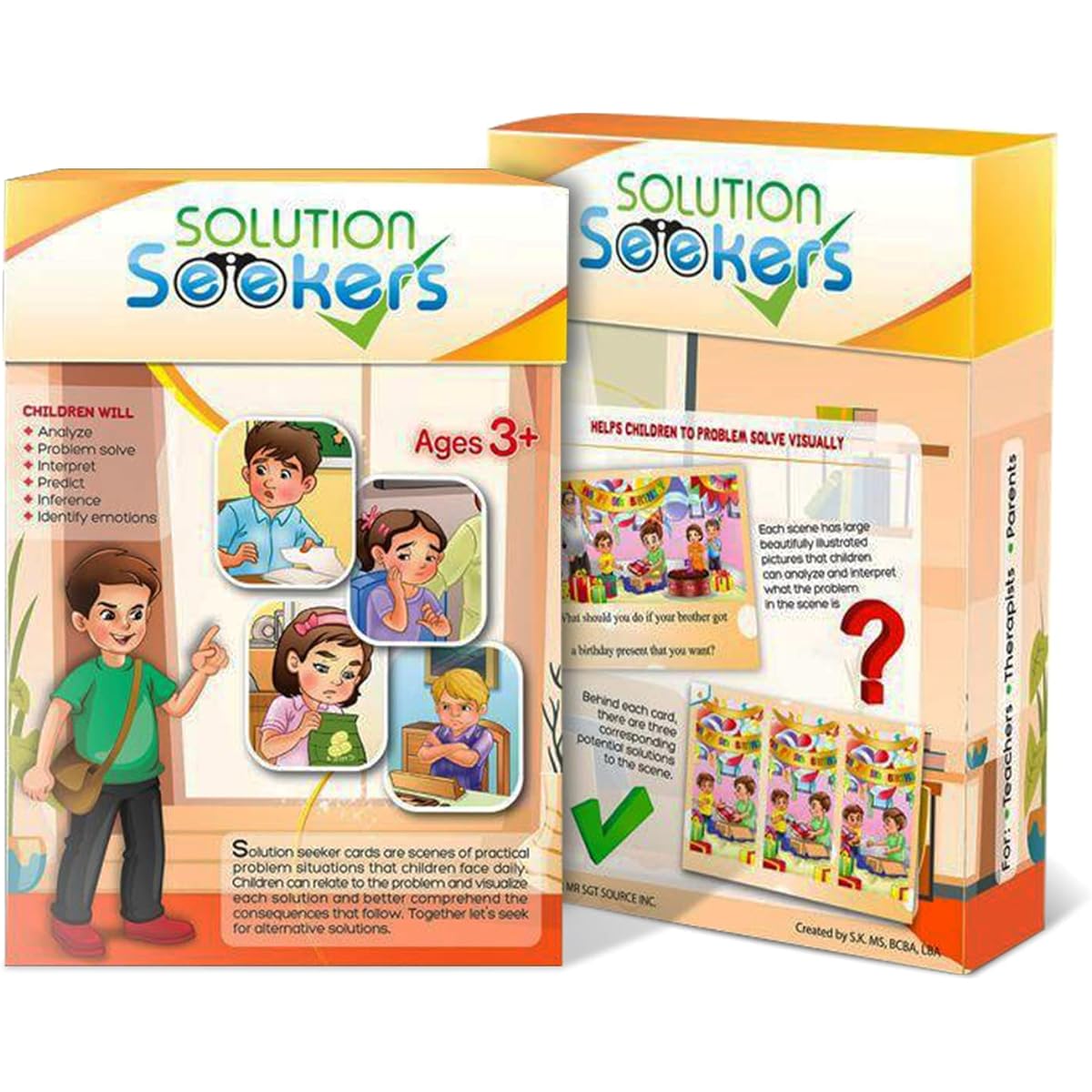 Critical Thinking Cards for Kids - Mindfulness + Fun Social Skills Games - Promotes Advanced Emotional Learning - Educational Kids Gifts
